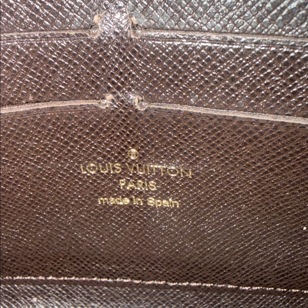 Louis Vuitton Classic Mini Lin Monogram Zipper Wallet - Picture 9 of 15